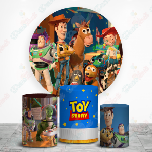 Toy story Fundas de tela sublimada para cilindros backdrop