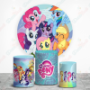 Pony Fundas de tela sublimada para cilindros backdrop