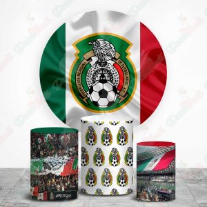 Seleccion de Mexico Fundas de tela sublimada para cilindros