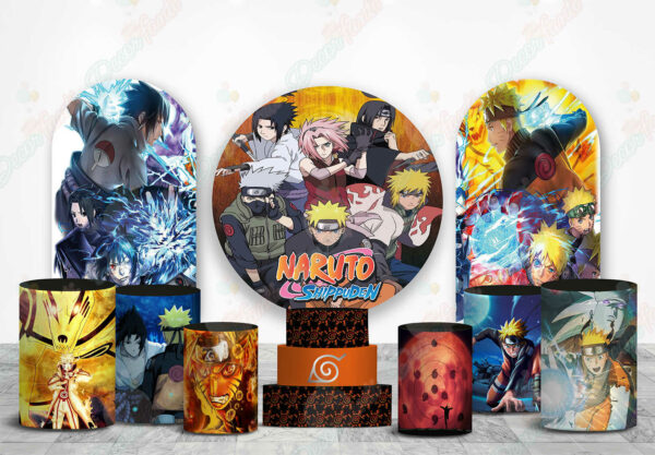 Naruto Fundas de tela sublimada