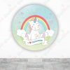 Unicornio Fundas de tela sublimada para cilindros backdrop