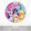 Pony Fundas de tela sublimada para cilindros backdrop