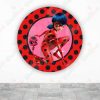 Lady Bug Fundas de tela sublimada para cilindros