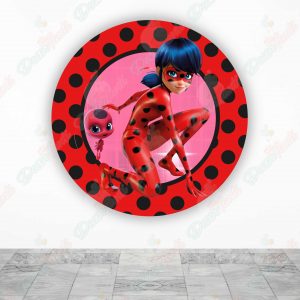 Lady Bug Fundas de tela sublimada para cilindros