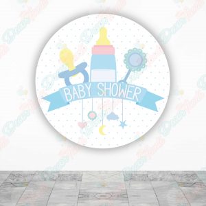 Baby Shower niño Fundas tela sublimada para cilindros