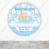 Baby Shower niño Fundas tela sublimada para cilindros