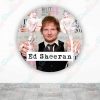 Ed Sheeran Fundas tela sublimada para cilindros backdrop