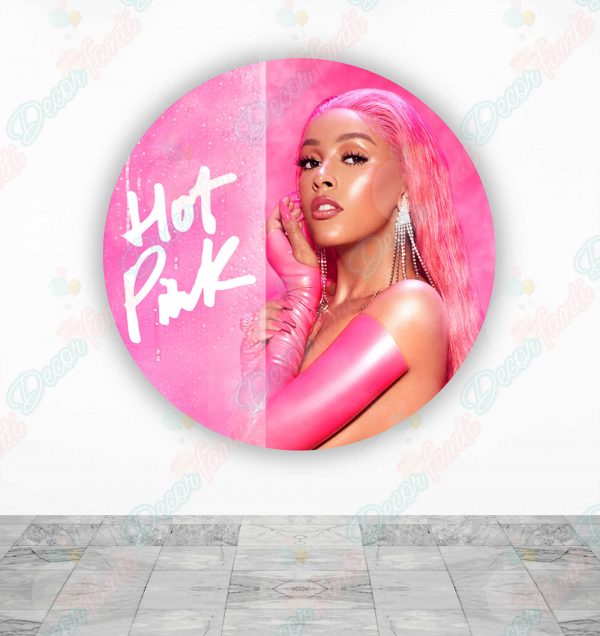 Doja Cat Fundas tela sublimada para cilindros backdrop