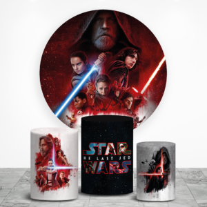 Star Wars VIII fundas cilindros backdrop