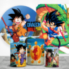 Dragon Ball fundas cilindros backdrop