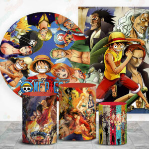 One Piece tela sublimada para cilindros de fiestas