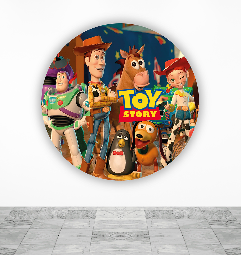 Toy Story Fundas de tela para cilindros backdrop - Decorfanti