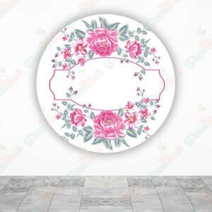 Rosas con Enmarcado fundas cilindros backdrop