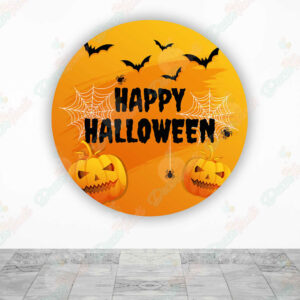 Happy Haloween fundas cilindros backdrop