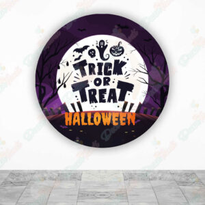 Trick or Treat Halloween fundas cilindros backdrop