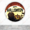 Happy Haloween RIP Cementerio fundas cilindros backdrop