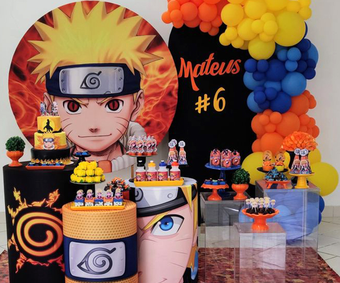 decoración cumpleaños naruto 2023 ideas nuevas - Decorfanti